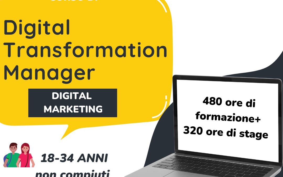 Digital Transformation Manager, il nuovo corso di formazione di Consorzio Ro.Ma.