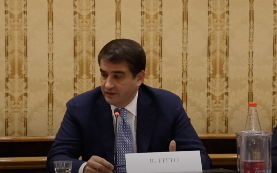 Ministro Fitto a Unione Industriali Napoli